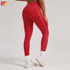 Youthful Women Yoga Pants With Colorblock Stitching Fast Dry For Running And Fitness