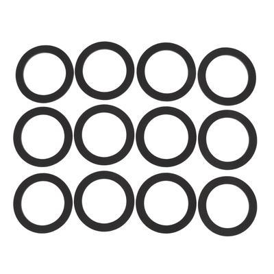 12 Stück Lautsprecherdichtungen 105mm EVA Schaumstoffpad Geräuschreduzierung Rutschfest Lautsprecherdichtungsabstandshalter