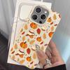 Autumn Leaf Pumpkin Coffee Pattern Phone Case For iPhone 17 Pro MAX 16 15 14 13 12 11 Plus 17 Air Shockproof Soft Cover