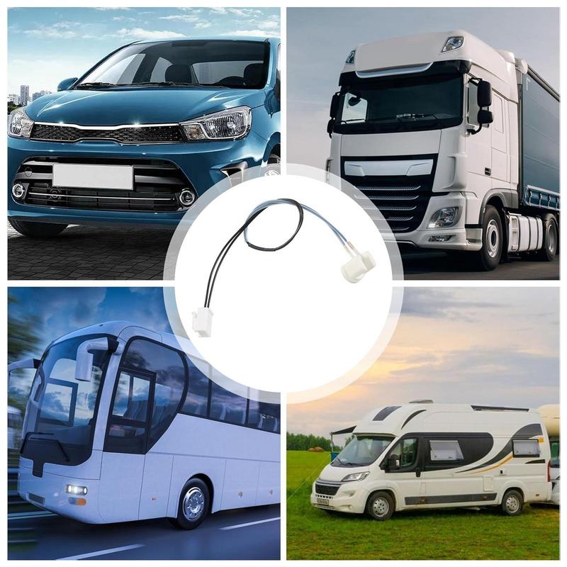Heat Sensor Accurate Parking Square Connection Temperature Sensor Auto Temperature Sensor Accessories Probe Connector