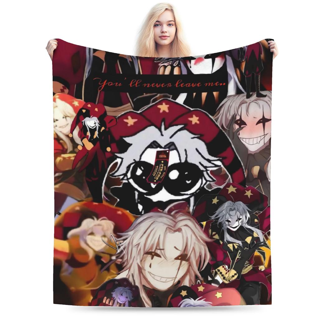Die Freak Circus Flanelldecke Winter Super Warme Überwurfdecke für Mädchen Jungen Couch Bett Straßen Trend Bettbezug Sofa Bettbezug