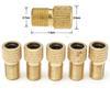 5 Buc. Adaptor Valvă Presta la Schrader Conector Pompă Bicicletă Bicicletă Umflat Anvelope