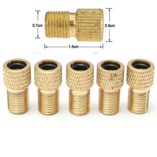 5 Buc. Adaptor Valvă Presta la Schrader Conector Pompă Bicicletă Bicicletă Umflat Anvelope