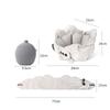 Press Inflatable Inflatable Pillow U-shaped Foldable Neck Protection Pillow Super Light Relax Neck Travel Neck Pillow Travel
