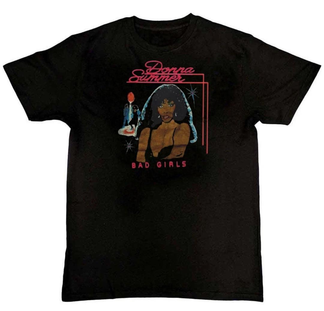 Rare Donna Summer BAD GIRL MID SUMMER TOUR Mens T-Shirt S