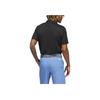 adidas Solid Color Logo Polo Shirt Men Tops Black IA5446