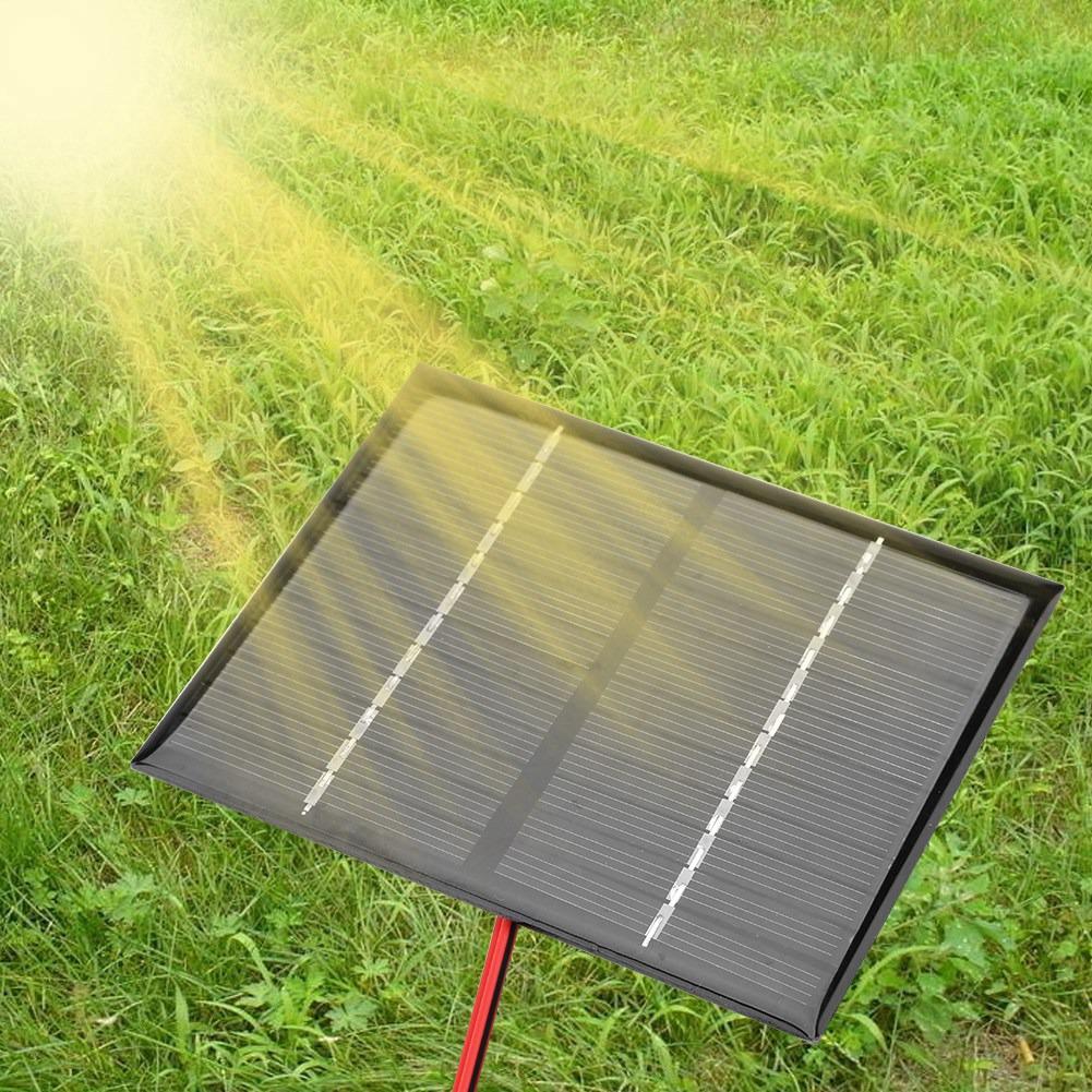 1.5W 12V Class A Polycrystalline Silicon Solar Panel   Crocodile Clip DIY Kit