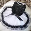 Durable Dog Dress Bow-knot Stylish Cotton Pet Dog Cat Puppy Spot Princess Dress  Pet Princess Skirt Princess Style