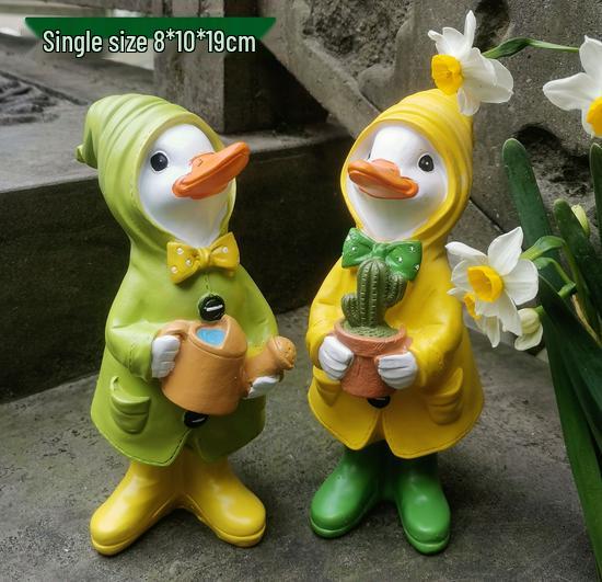 Outdoor Garden Duck Ornaments for Yard, Villa, Courtyard, Balcony, and Landscaping Decor