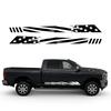2PCS Pickup Door Side Stars Stripes Stickers For Ford F150 Ranger Toyota Hilux Tacoma Dodge RAM Dmax Auto Decoration Accessories