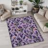 Lavender , Flower Vintage, Purple, Floral Kitchen Decor, Dried Lavender Bouquet Decor, Violet Living Room, Modern Rug