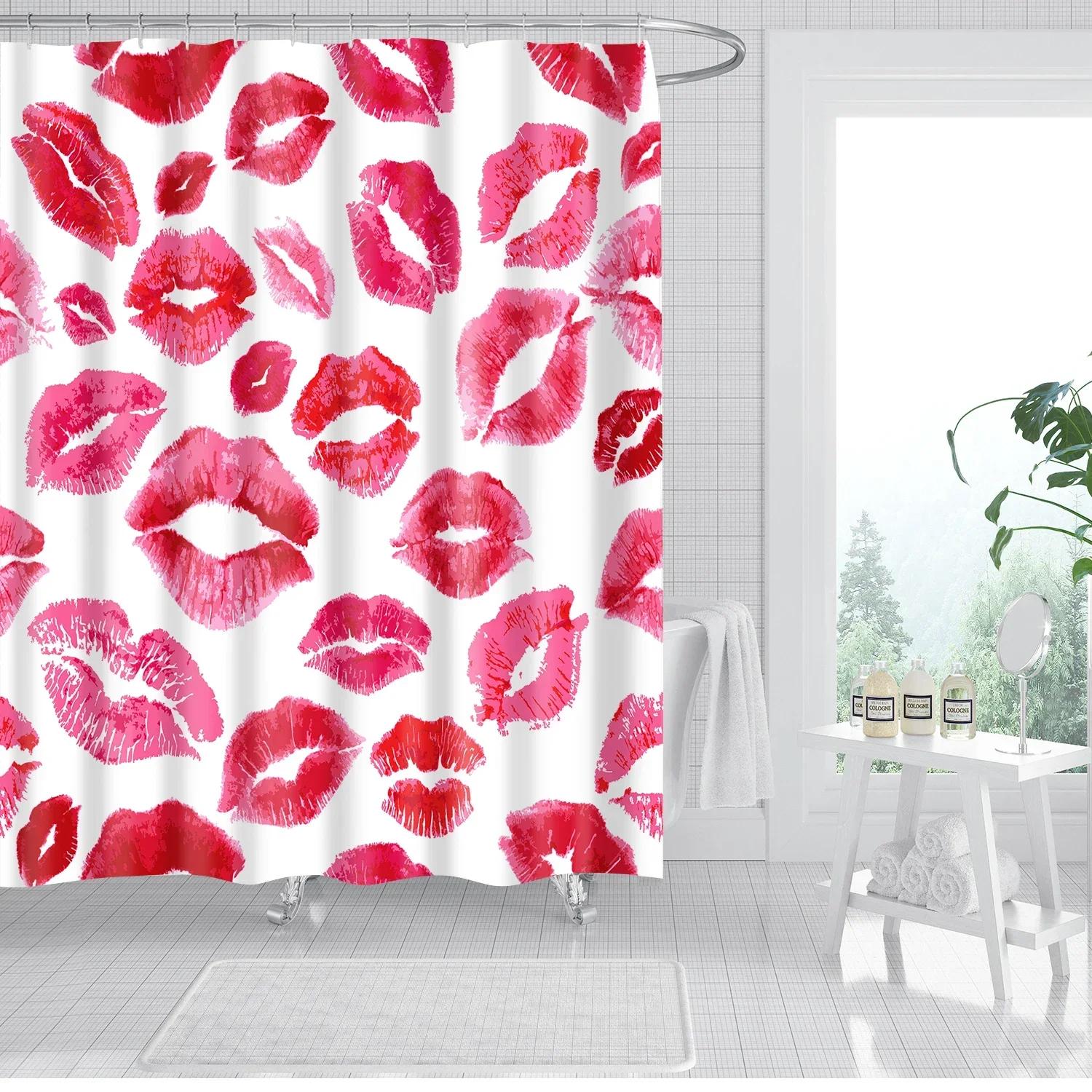 

Flower Butterfly Girl Shower Curtain Waterproof Bathroom Curtains Lovely Flower Fairy Bath Curtains Home Decor With 12Pcs Hooks W60H190(CM)-1 Pcs