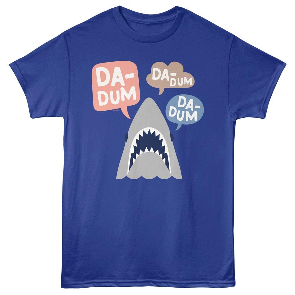 Jaws 70 s Thriller Movie Da Dum Da Dum Da Dum Shark Men s T Shirt XXXXL