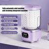 Automatic Tiny Washer And Dryer Combination 2L Capacity Dense For Small Sectors With Flexible Effluent Multiple Purpose Basket