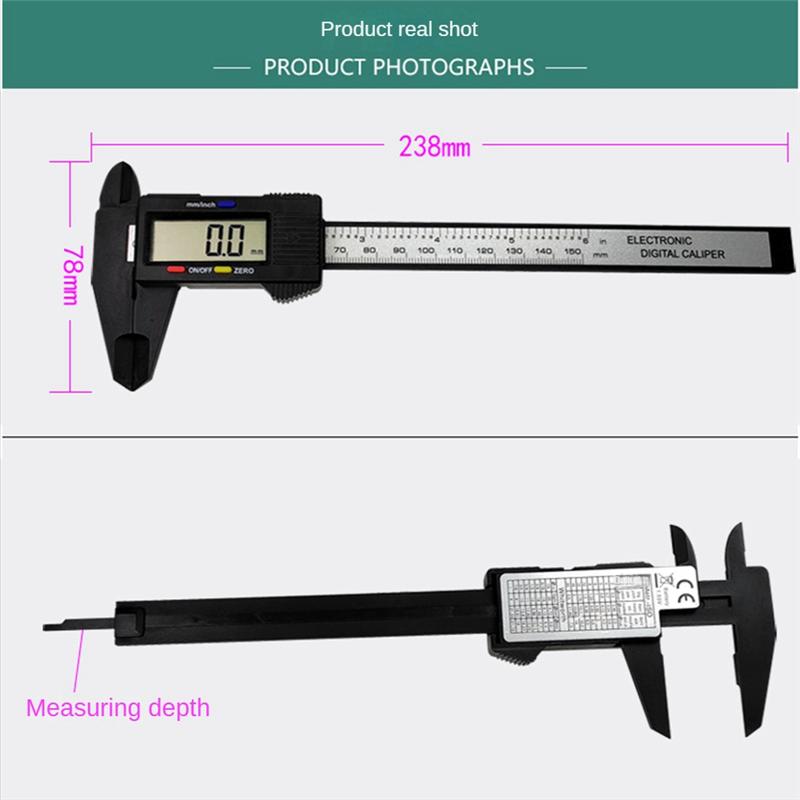 2026+ Electronic Digital Display Caliper 150mm Vernier Caliper Home High Measurement