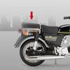 1/12 Honda JiaLing JH-70 Alloy Motorcycle Model Simulation Diecast Metal Street Sports Motorcycle Model Collection Kids Toy Gift