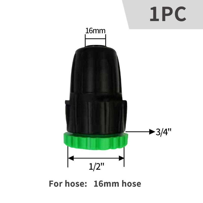Garden Hose Y Shape Connector 1/2" 3/4" Faucet Hose Quick Joint Kit Hose Connector Garden Accessories Ibc Tank Adapters