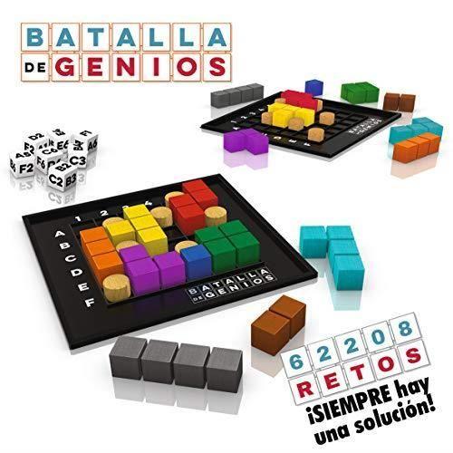 Jeu De Table - LUDILO - Battle De Genios 3D - Puzzle En Bois - Éducatif - Pour Enfants