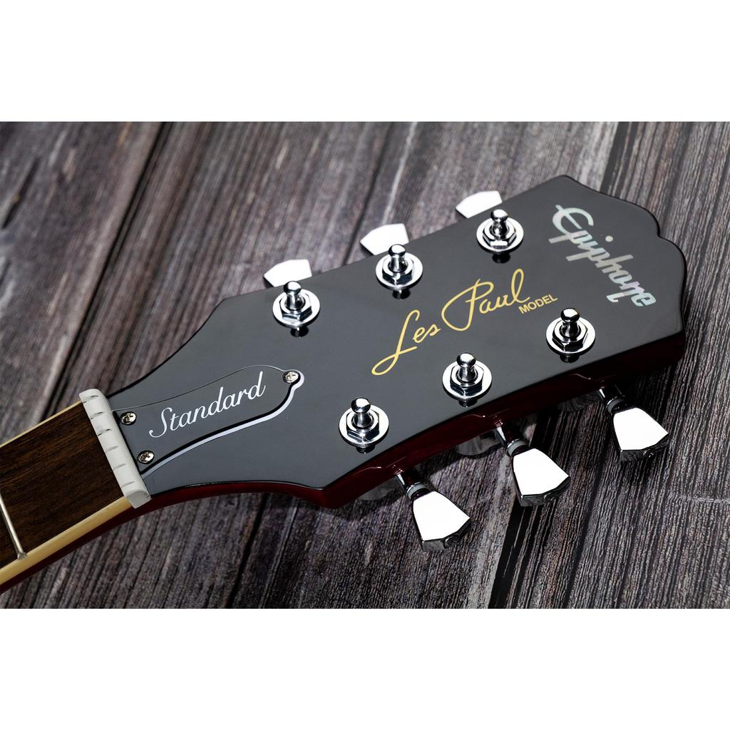 Musiclily Economy 3x3 Rotostyle Sealed Tuner Set for Epiphone Les Paul SG ES Keystone Button Chrome Guitar,