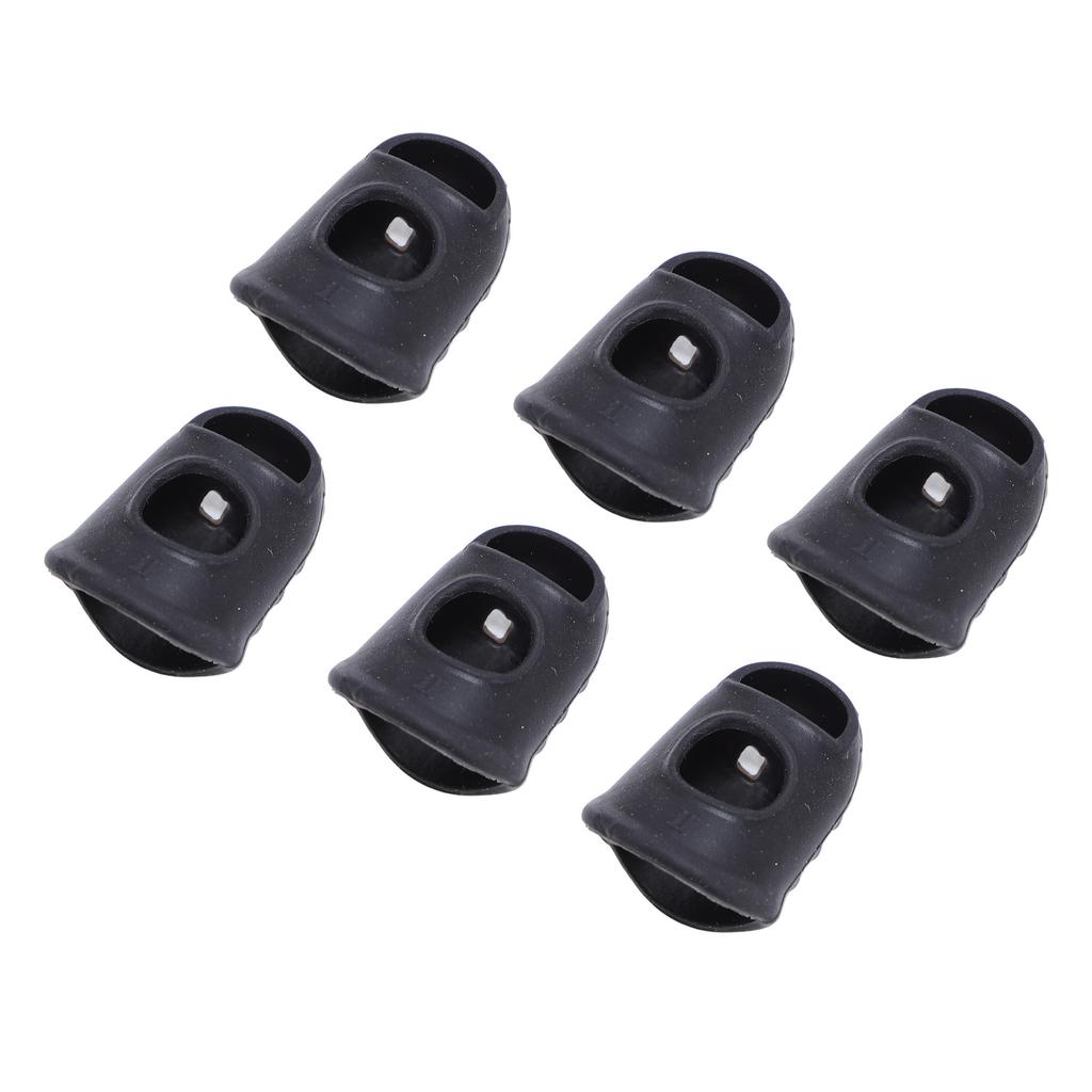 20 Pcs Nail Art Finger Covers Silicone Manicure Curing Light Radiation Protective Finger Protector S