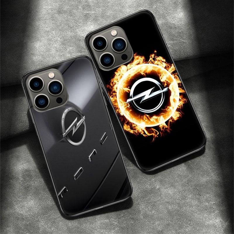 Opel Astra Logo Phone Case For Apple Iphone 16 15 Plus 13 12 Mini 16E 11 14 Pro Max X XS XR 8 7 SE 2020 Cover Shell Coque Silico