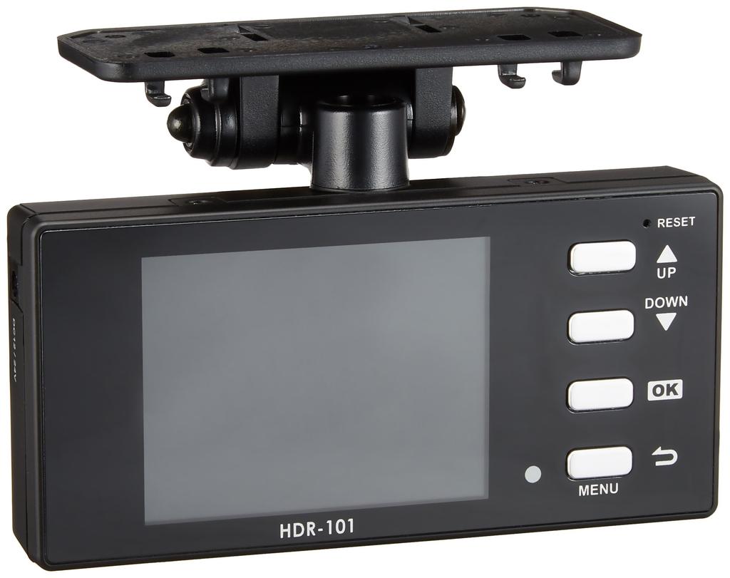 Comtech Japanese Drive Recorder microSDHC Card 1 Million Pixels Continuous Impact Recording HDR-101 + (4GB) Included, HD, Recording,