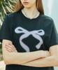 LARTIGENT L9 Ribbon T-Shirt(Black)