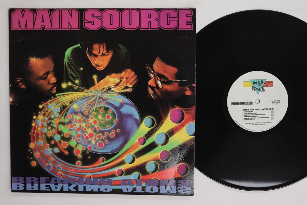 Виниловая пластинка MAIN SOURCE  Breaking Atoms WPL2004 WILD PITCH 1995 США Рэп Хип-Хоп RB Б/у