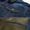 Erkek Düz Kot Ceket İlkbahar Sonbahar Rahat Slim Fit Bomber Ceketler Erkek Kot Ceket Dış Giyim Erkek Kovboy Büyük Beden