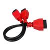 Dla Chrysler kabel programujący złącze 12+8 dla Autel DS808 Maxisys 906 908 PRO ELITE adapter chrysler 12+8 dla LAUNCH X431 V