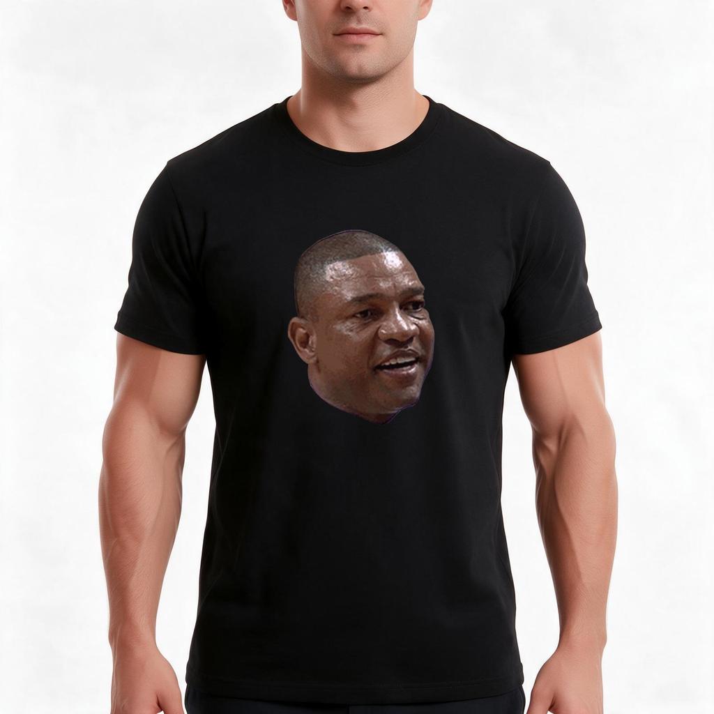 Doc Rivers Confused Face Tshirt Summer Casual Cotton Tee Oversized Streetwear Tops Vintage Graphic Print Unisex Unisex Unisex