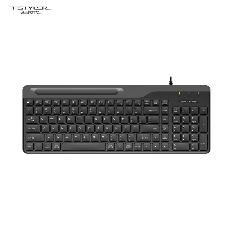 A4Tech FK25 Chocolate Quiet Wired Keyboard