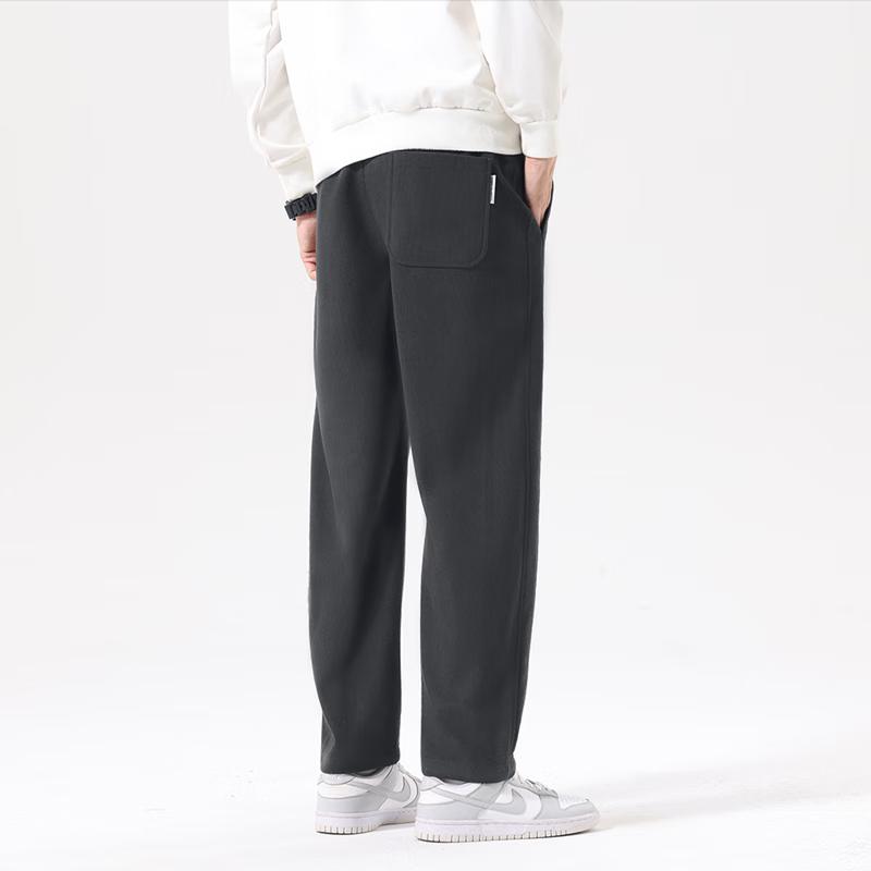 MINISO Men's American Style Corduroy Straight-Leg Casual Pants