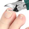 Schrägkanten-Nagelknipser für harte Zehennägel, große Öffnung, Edelstahl, für die persönliche Heimpflege