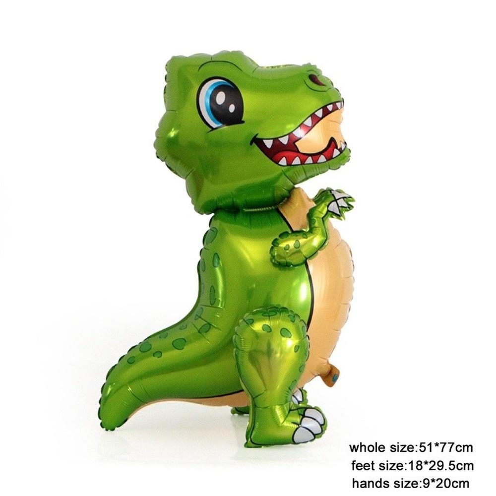 3D Rosa Dinosaurier Ballon Set Geburtstag Party Banner Kuchen Einsetzen Dinosaurier Ballon Party Dekoration Lieferungen