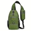 1pc Lightweight Outdoor Multifunctional Chest Bag with Shoulder Strap for Travel, Mountaineering, and Hiking Crossbody Bags
