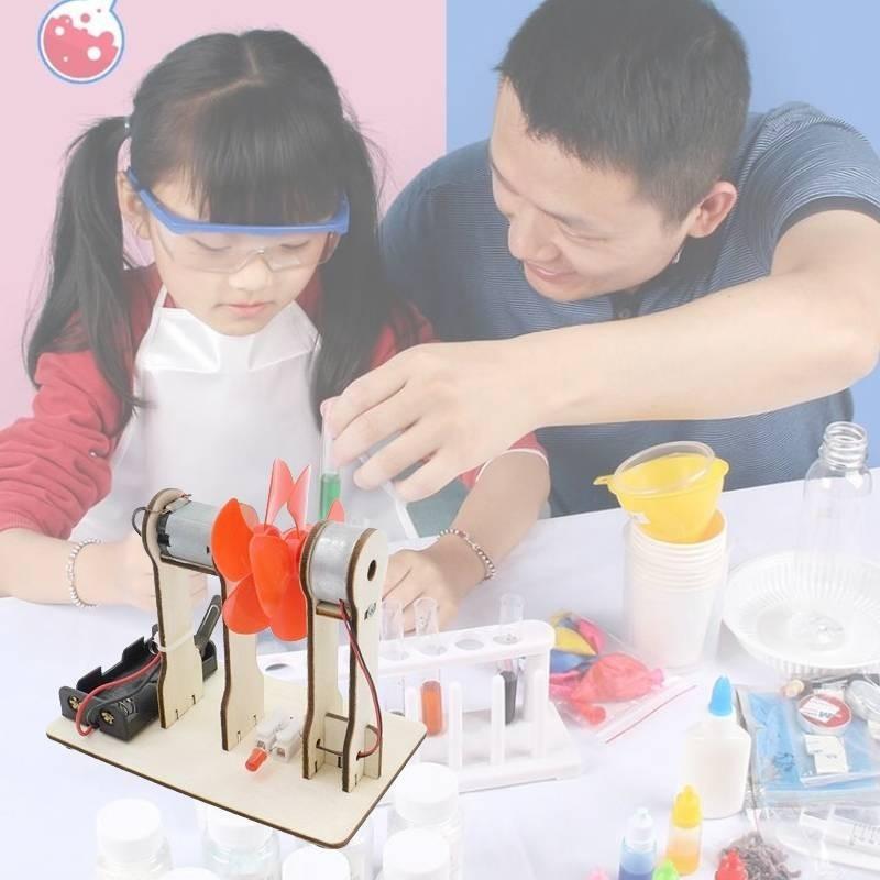 Wissenschaftsexperiment Windenergieerzeugung DIY-Kit Schulwissenschaft Bildungsmodell