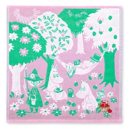 JIKAN STYLE MOOMIN Triple Gauze Handkerchief