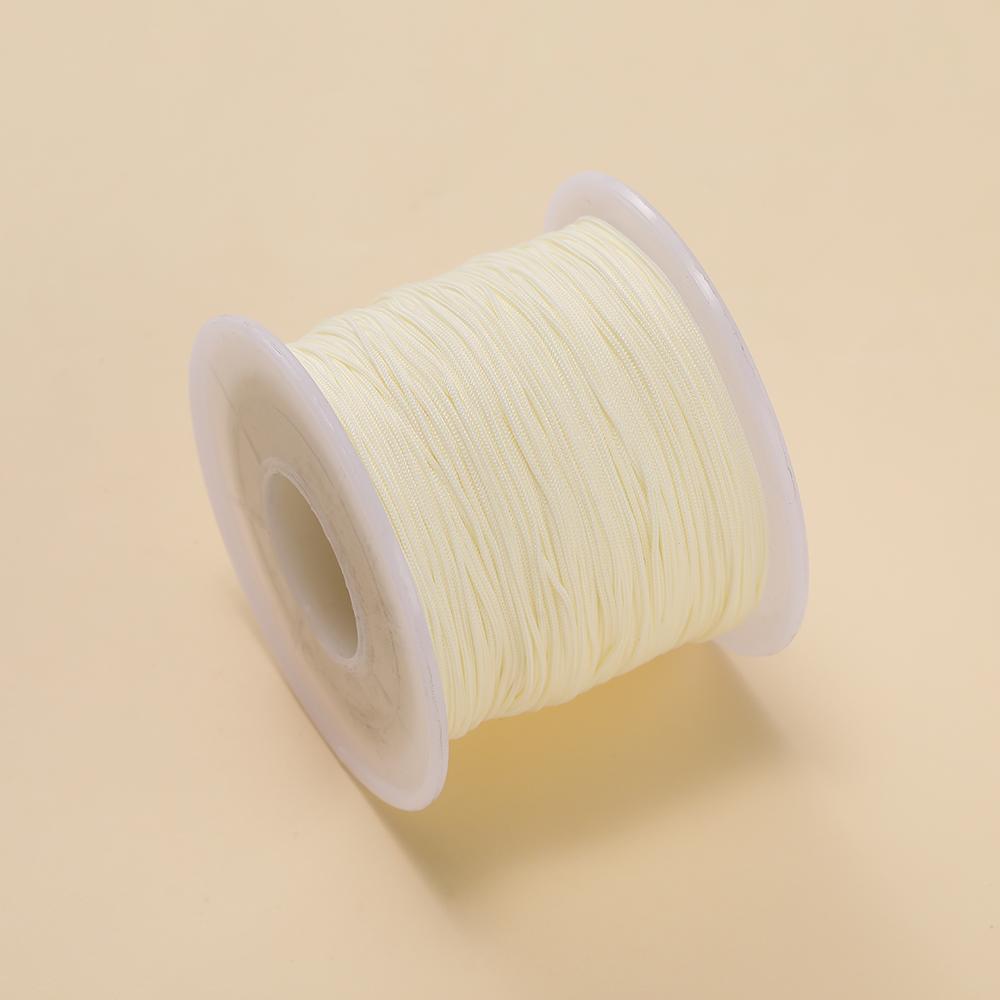 10m/Roll 0.6m #73 Nylon Thread Cord String for Jewelry Making Handmade Woven Rope Jade Thread Bracelet Necklace Handmade Craft