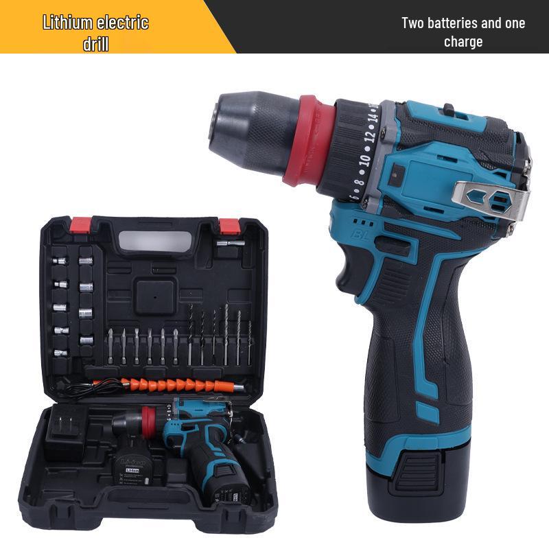 Brushless Lithium Electric Drill & Screwdriver Combo