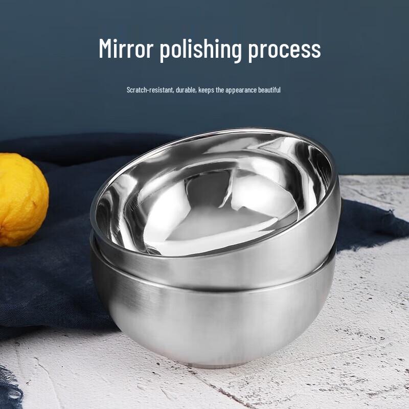 

Debo Double-Layer Stainless Steel Soup Bowl