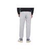 Li Ning Badminton Series Solid Color Ribbed Cuff Fleece Knit Sports Long Pants Men Bottoms Light-Gray AKLTC87-2