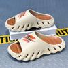 Men's Slippers Summer Soft Sole Non-Slip Thick Sole Durable Beach Sandals Casual