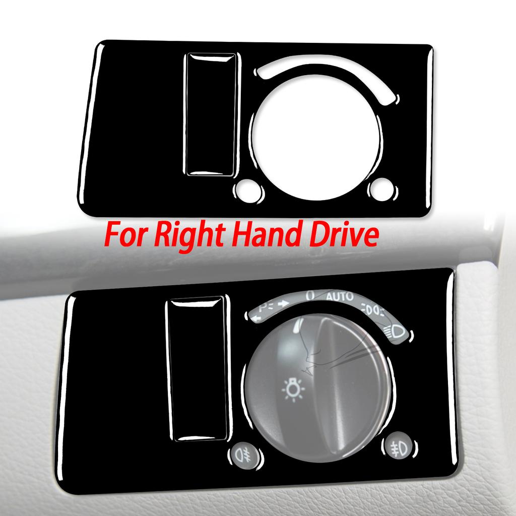 For Benz B Class W245 2005-2011 Real Carbon Fiber CD Control Panel Trim Cover Car Interior Accessories Decorative Sticker