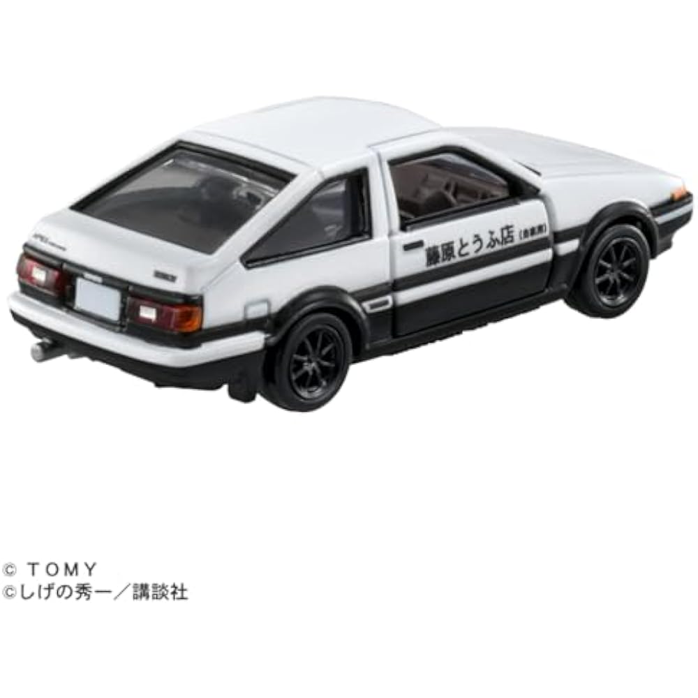 Takara Tomy Tomica Premium Unlimited 01 Initial D AE86 Trueno (Fujiwara Takumi) Minicar Toy 6 Yea...