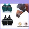 Anti-mosquito Horse Head Mask With Breathable Mesh And Velcro Closure For Optimal Protection