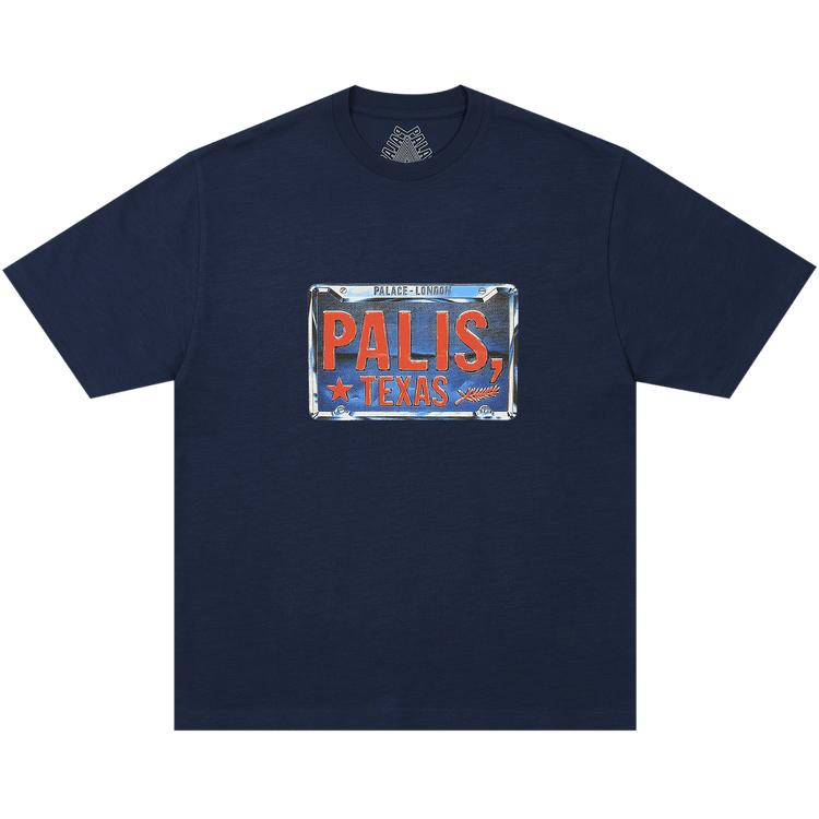 

Palace Palis Texas T-Shirt Navy Unisex Tops Blue P29TS031 L