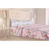 Bedsheet for Double Bed, 1 Cotton Sheet Double Bed (90 X 100 Inches) with 2 Pillow Covers 186 TC Bed Sheet Double Bed Victorian Summer Dream (Pink)
