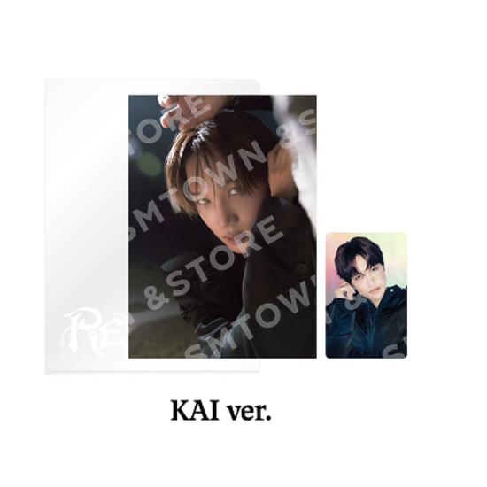 Pre-order EXO POP-UP REVERXE THE WORLD Postcard + Hologram Set