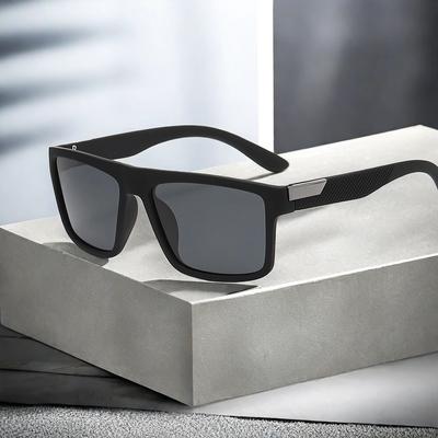 אופנה גברים מרובע משקפי שמש מקוטבים נהיגה ספורט וינטג רטרו נשים משקפי שמש UV400
